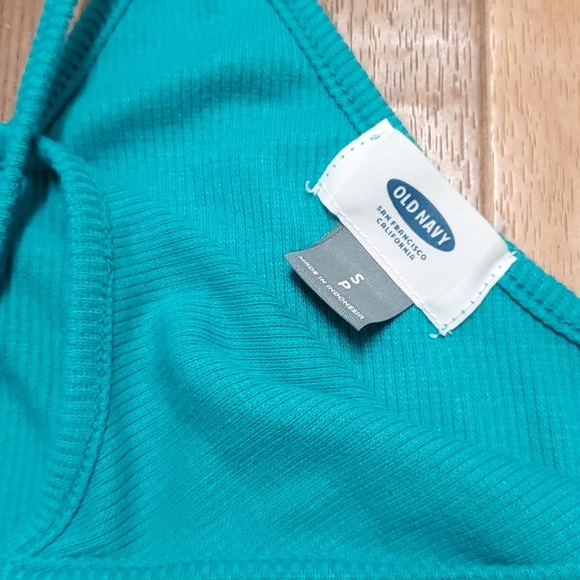 EUC Teal high neck Summer tank! - Picture 3 of 4